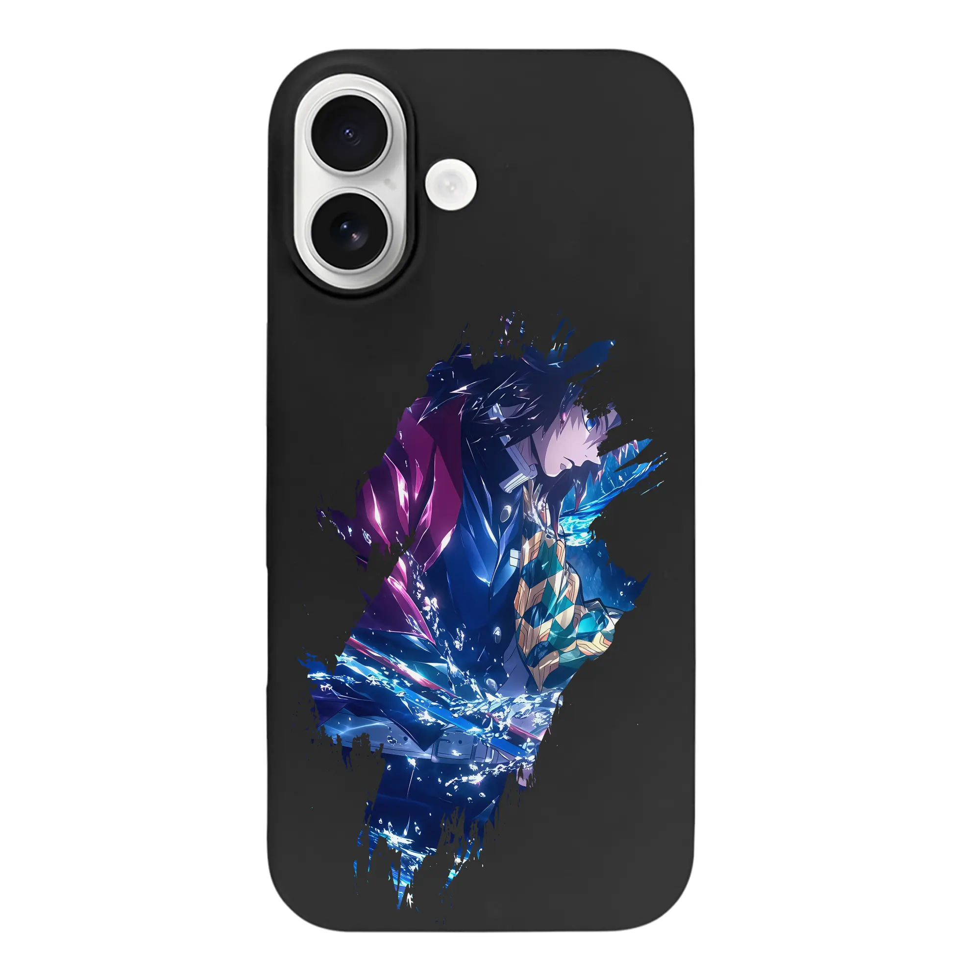 鬼滅の刃 グッズ,冨岡 義勇 - iPhone 17 シリーズ シリコンケース 薄型 耐衝撃 指紋防止 ソフトタッチカバー 精密フィット 傷防止 保護ケース iPhone 17/17 Air/17 Pro/17 Pro Max 対応